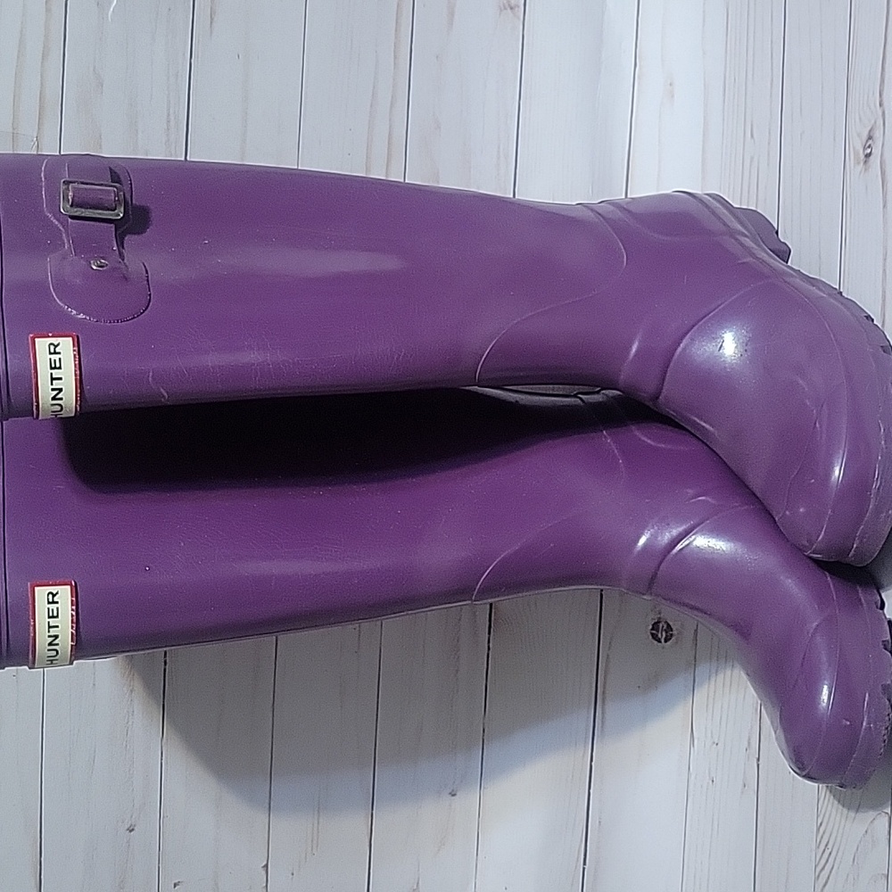 Pre-Owned Hunter Boots Size 6 - Picture 3 of 5